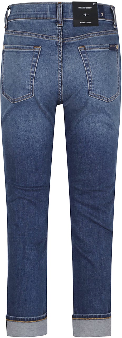 7 For All Mankind Jeans Blue Blauw