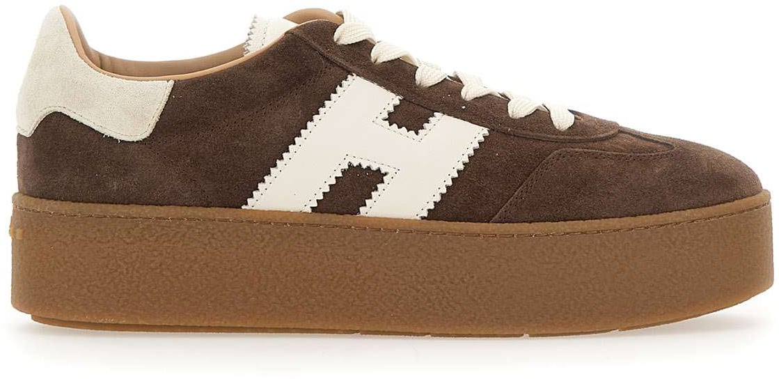HOGAN Sneakers Brown Bruin