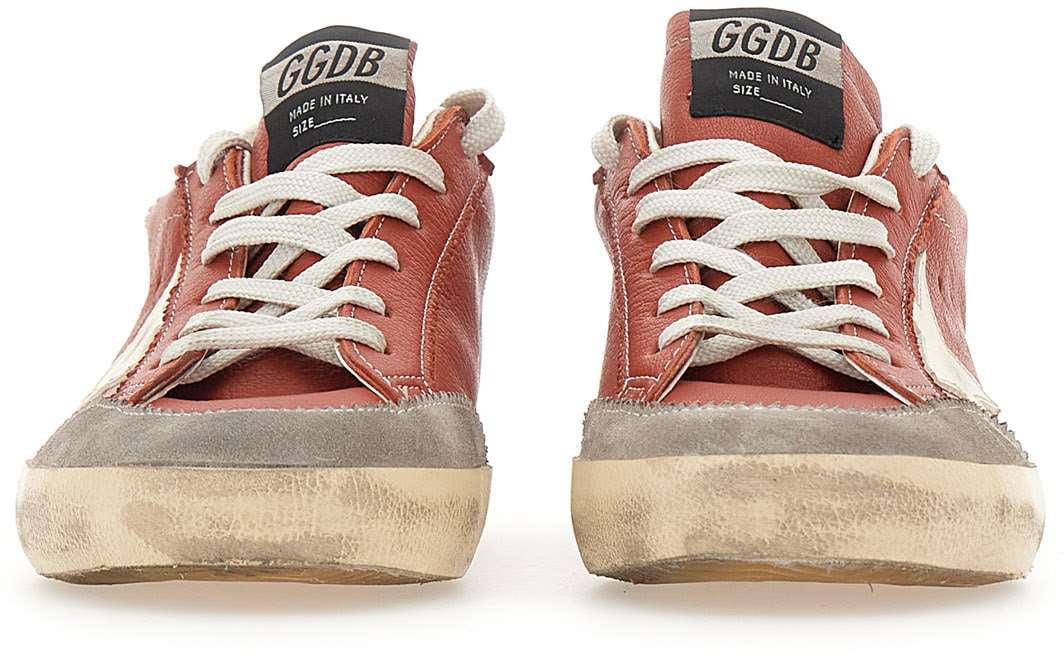 Golden Goose Sneakers Red Rood
