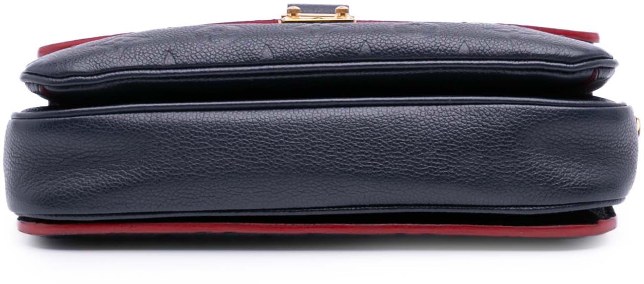 Louis Vuitton Monogram Empreinte Pochette Metis Blauw