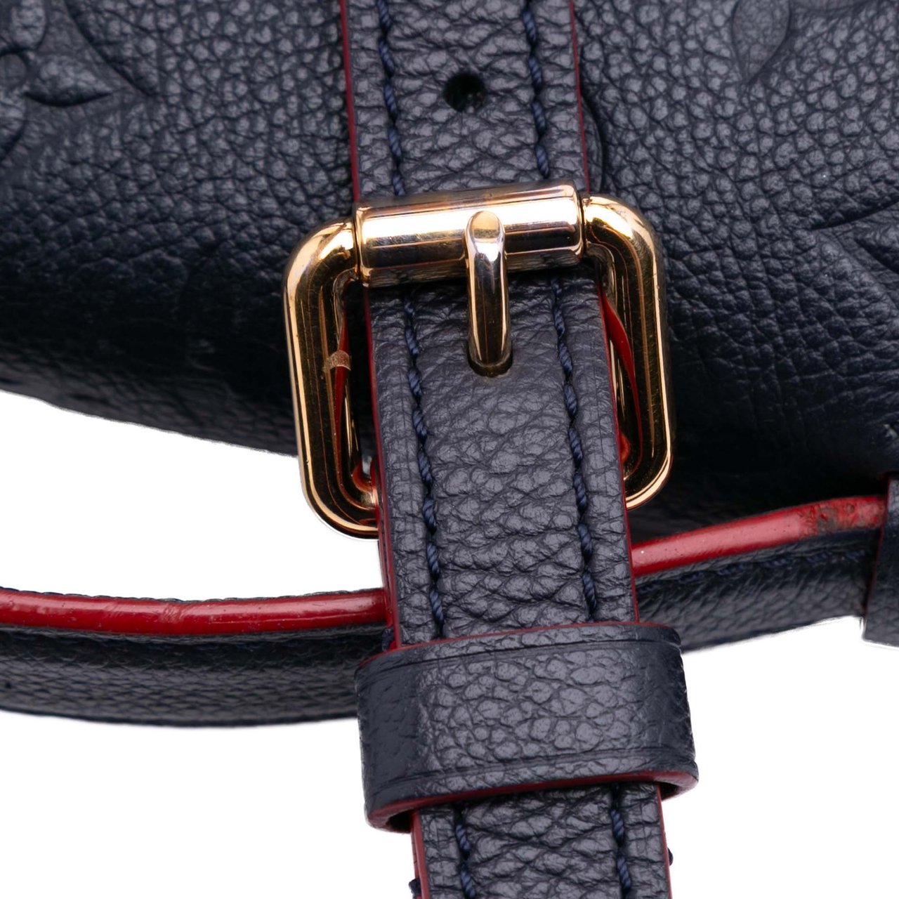 Louis Vuitton Monogram Empreinte Pochette Metis Blauw