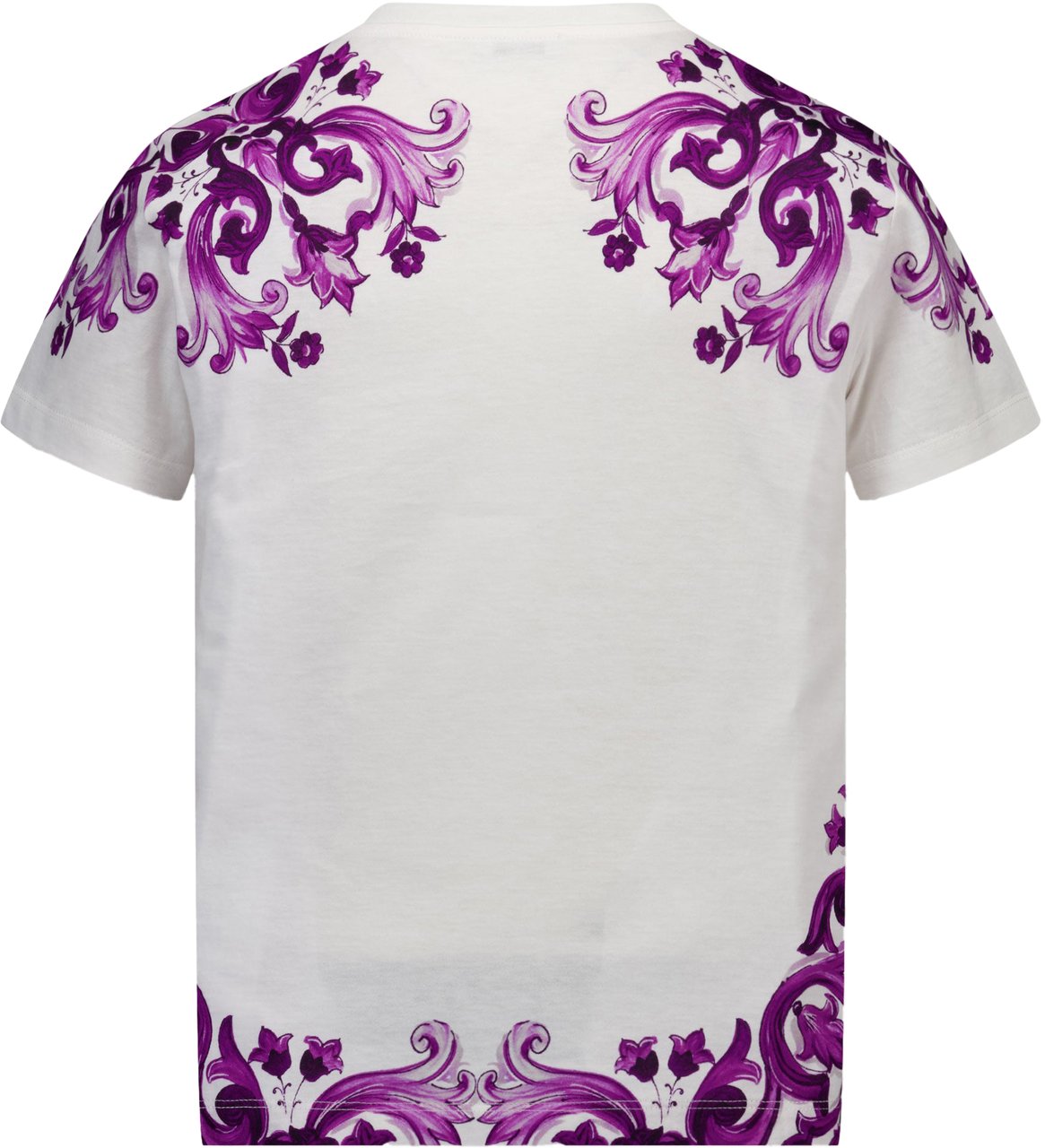 Dolce & Gabbana Dolce & Gabbana Kinder Meisjes T-Shirt In Wit Wit