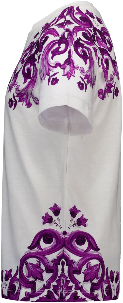 Dolce & Gabbana Dolce & Gabbana Kinder Meisjes T-Shirt In Wit Wit