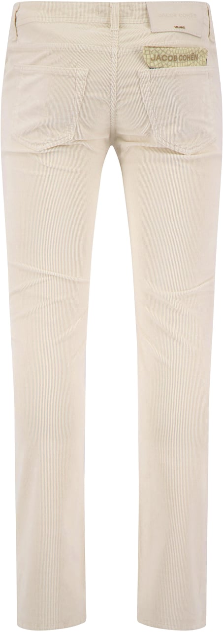 Jacob Cohen Nick Slim Corduroy Beige