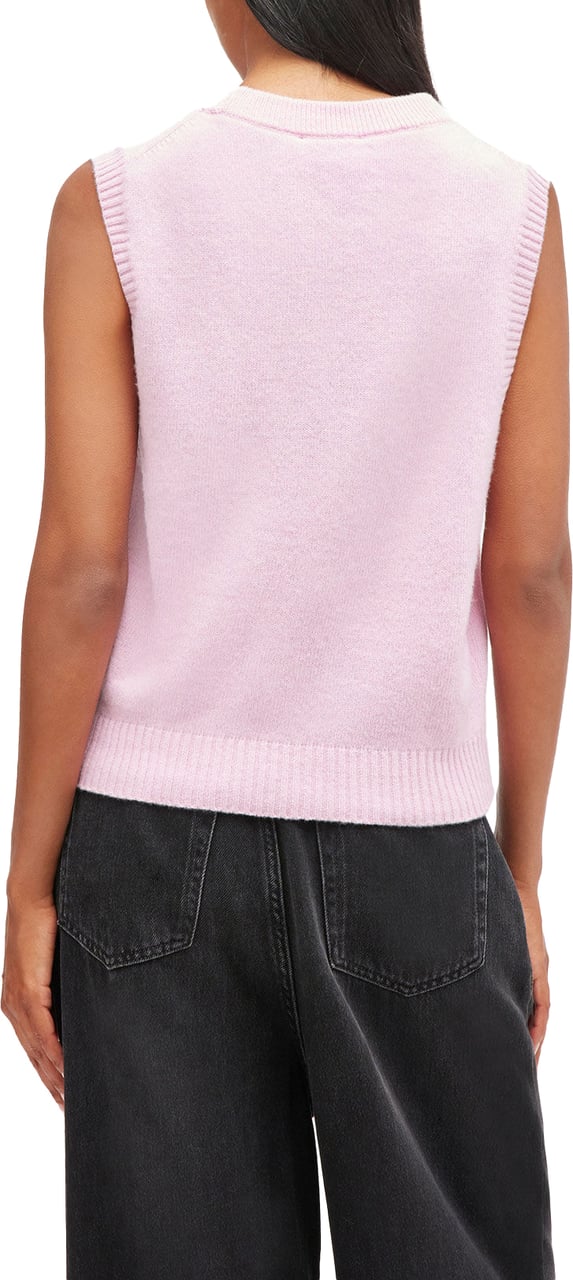 Ganni debardeur roze Roze