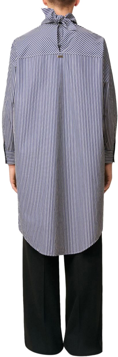 AMI Paris Dresses Clear Blue Blauw