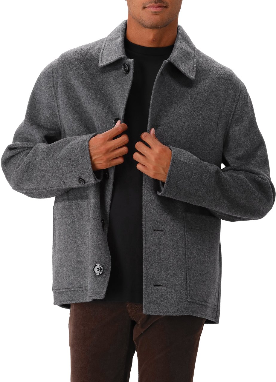 AMI Paris AMI Paris Jas Grijs Blouson Boule Grijs