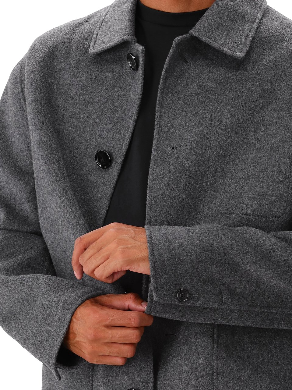 AMI Paris AMI Paris Jas Grijs Blouson Boule Grijs