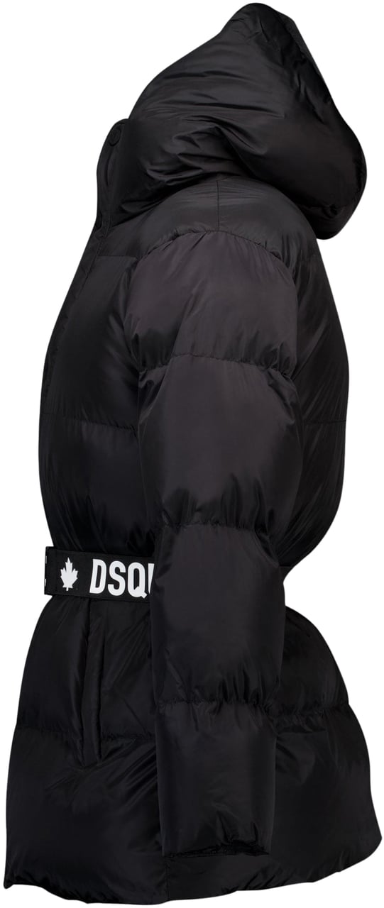 Dsquared2 Dsquared2 Kinder Meisjes Winterjas In Zwart Zwart