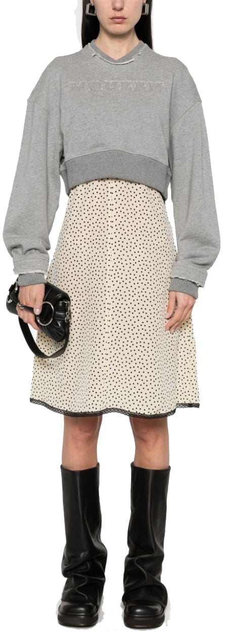 Alexander McQueen Sweaters Grey Grijs