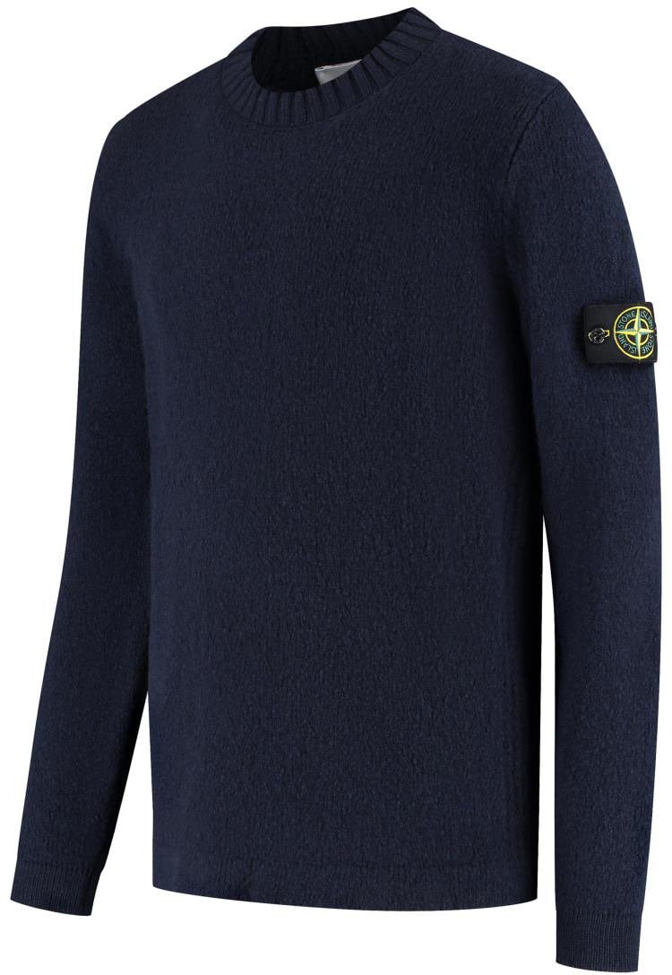 Stone Island Crew Neck Blauw