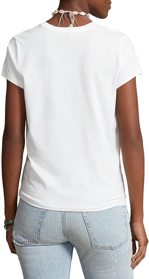 Ralph Lauren Logo Tee Wit