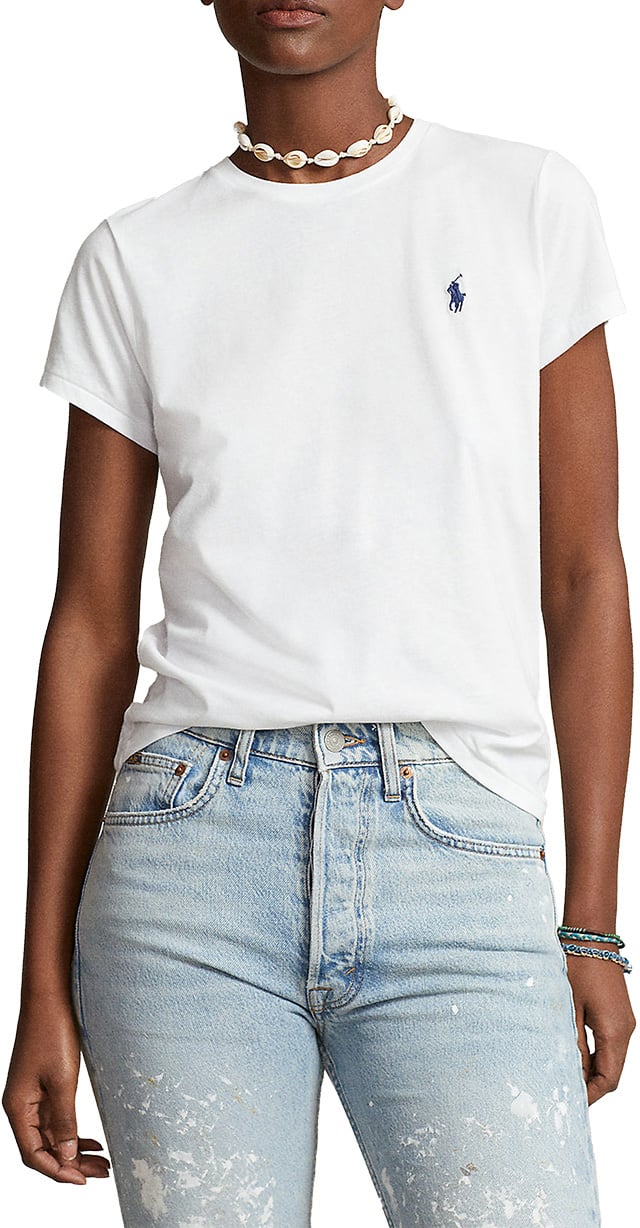 Ralph Lauren Logo Tee Wit