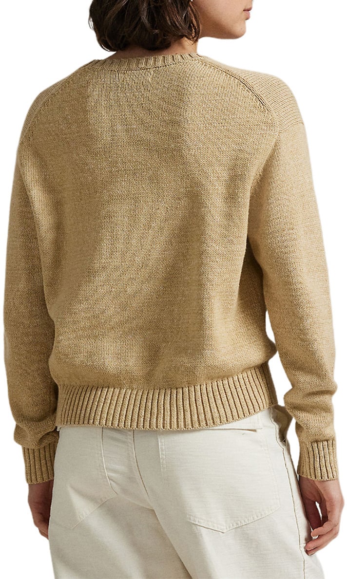 Ralph Lauren Polo Bear Trui Beige Beige