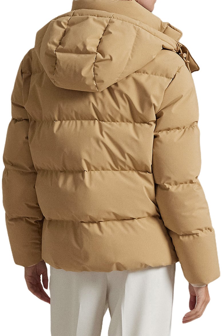 Ralph Lauren Puffer Jas Beige Beige