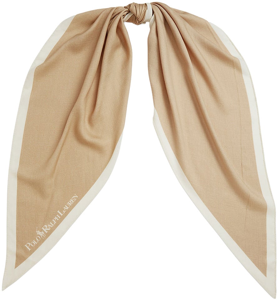 Ralph Lauren Zijde Sjaaltje Beige