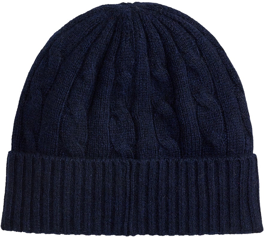 Ralph Lauren Gebreide Muts Blauw Blauw