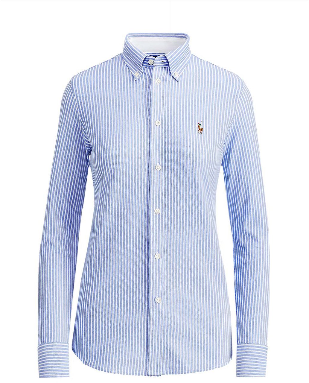 Ralph Lauren Overhemd Blauw Gestreept Blauw