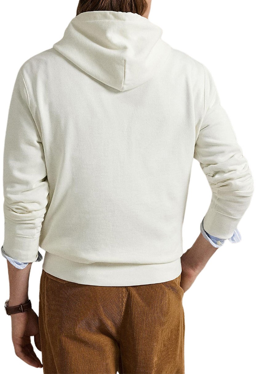 Ralph Lauren Hoodie Ecru Wit