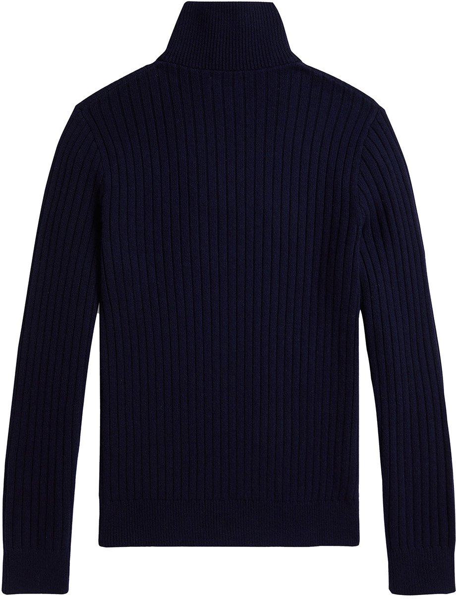 Ralph Lauren Half Zip Trui Donkerblauw Blauw