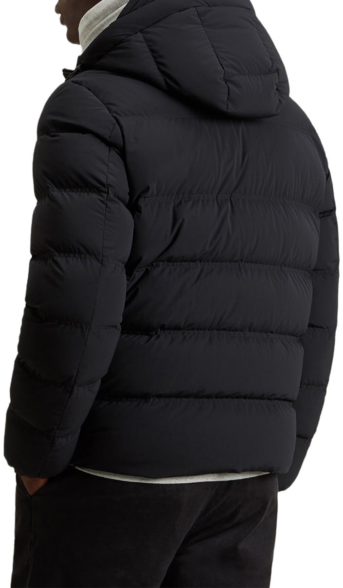 Woolrich Matt Stretch Puffer Zwart