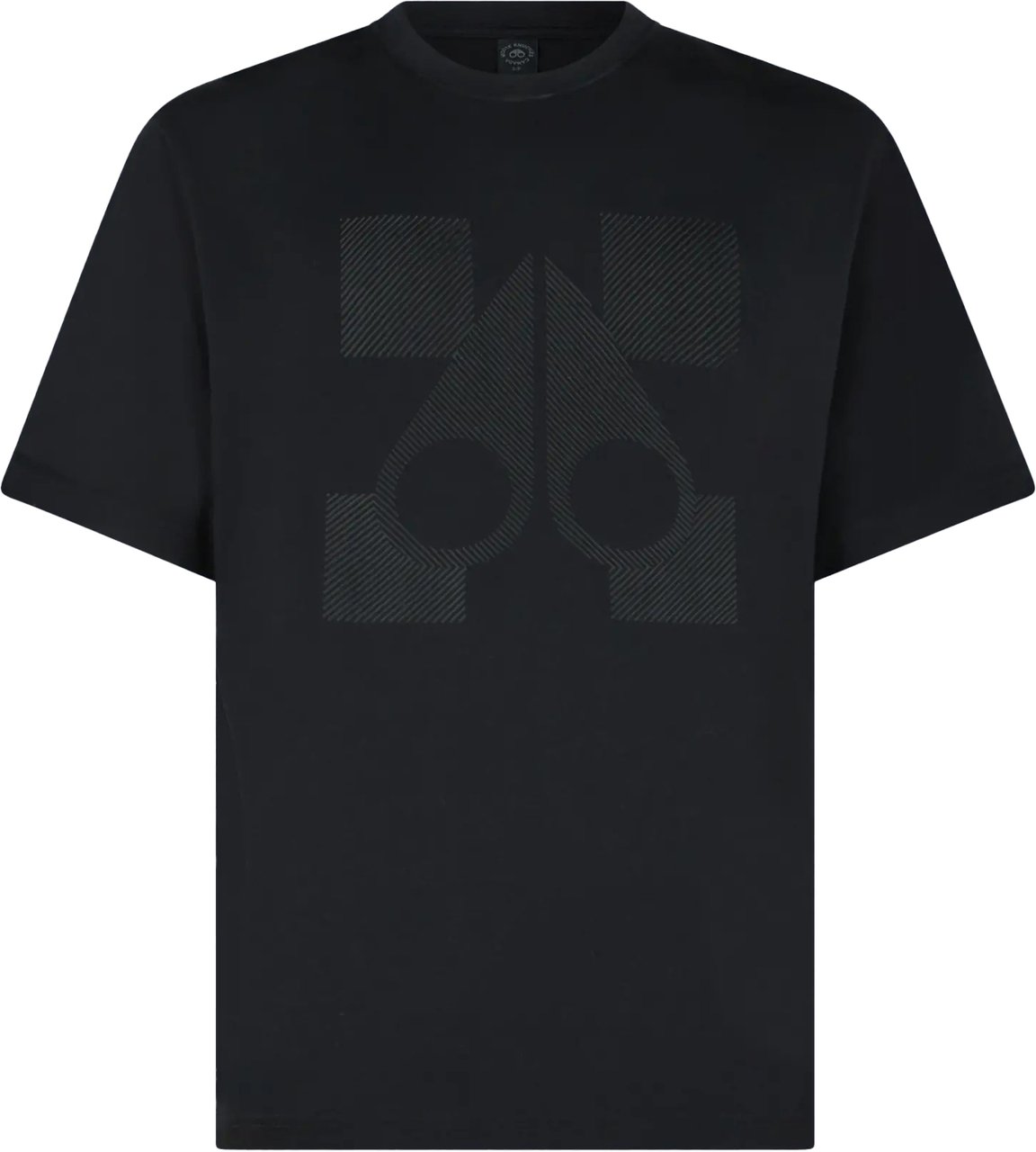 Moose Knuckles Finchley Tee Black Zwart