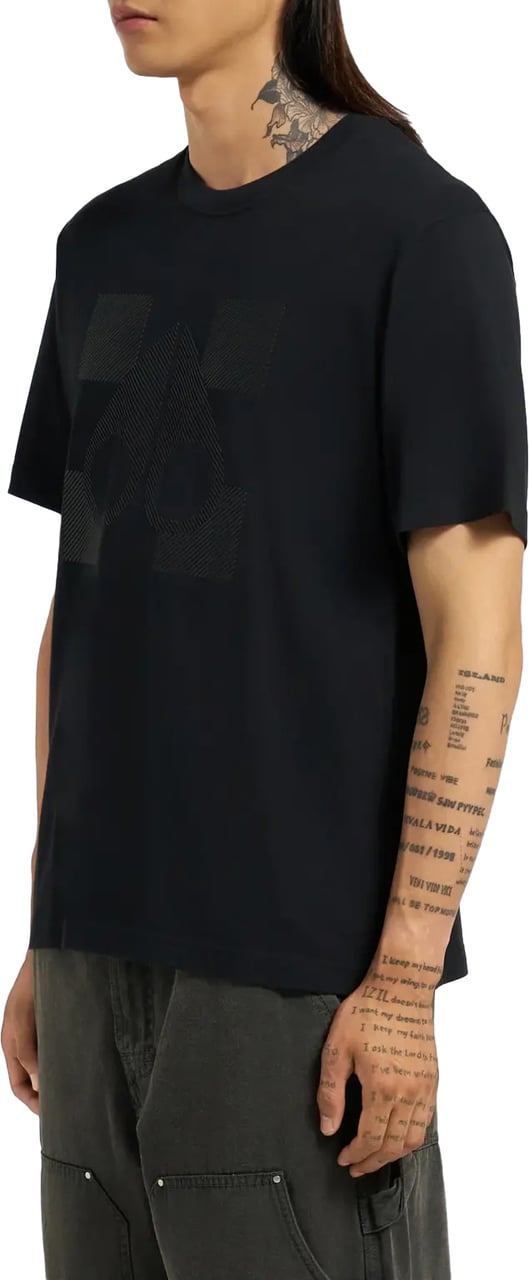 Moose Knuckles Finchley Tee Black Zwart