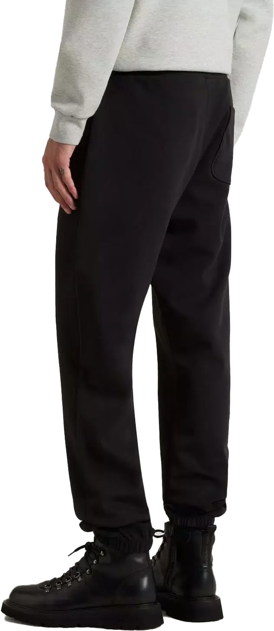 Woolrich Logo Interlock Sweatpants Black Zwart