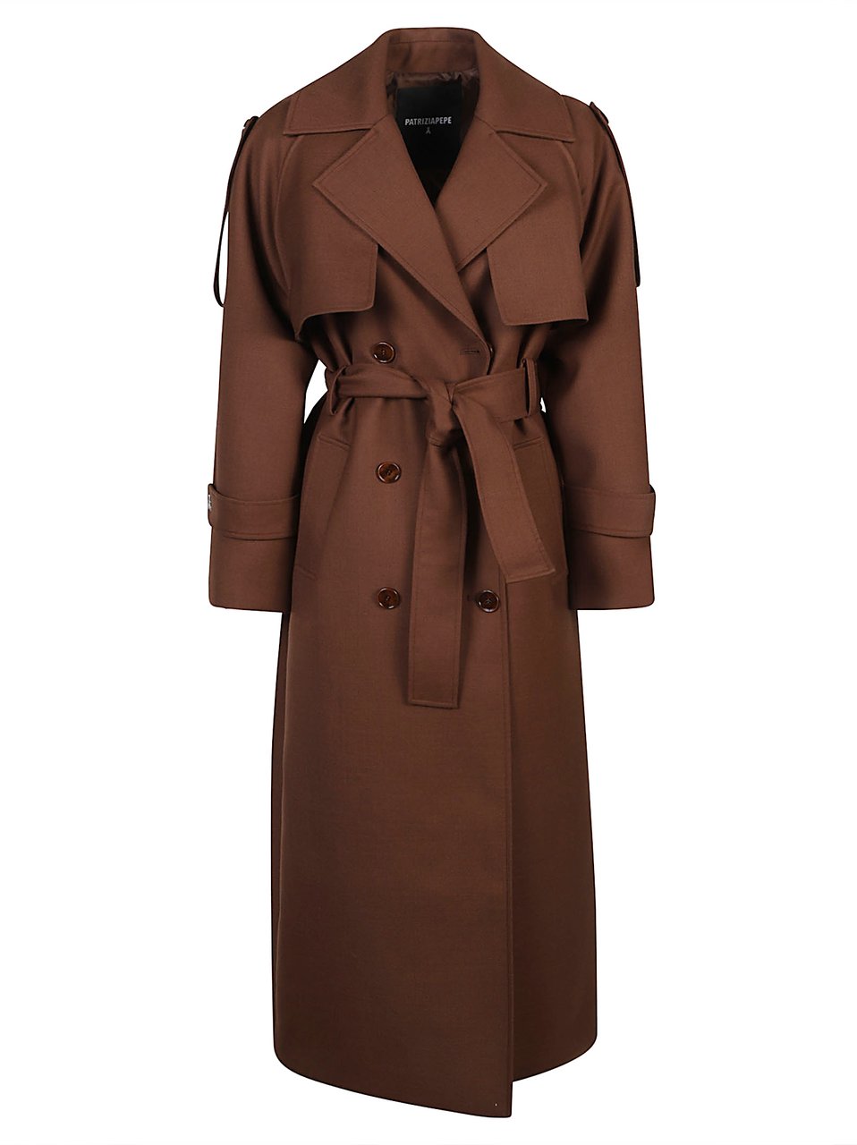 Patrizia Pepe Caban Brown Bruin