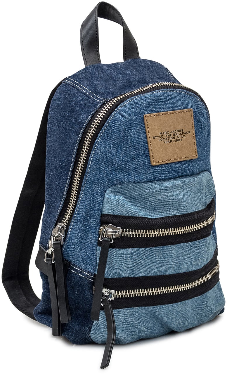 Marc Jacobs Marc Jacobs Zaino The Backpack in Denim Blauw