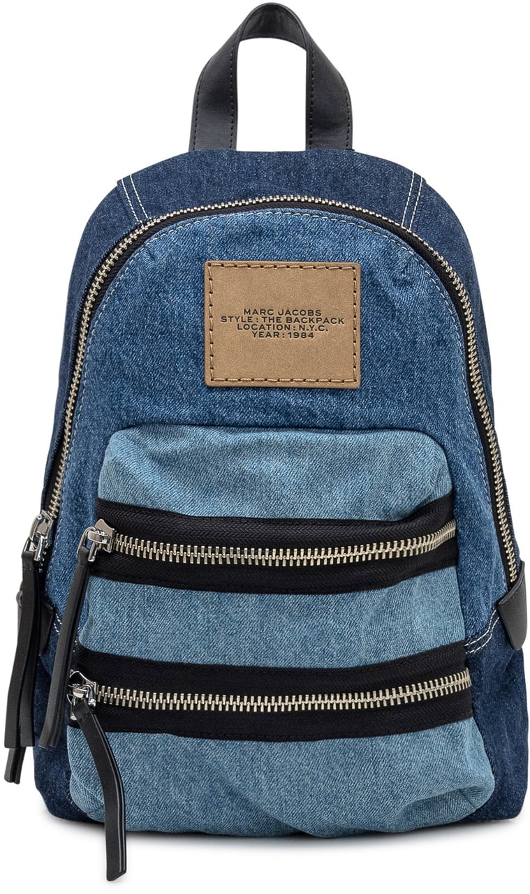 Marc Jacobs Marc Jacobs Zaino The Backpack in Denim Blauw