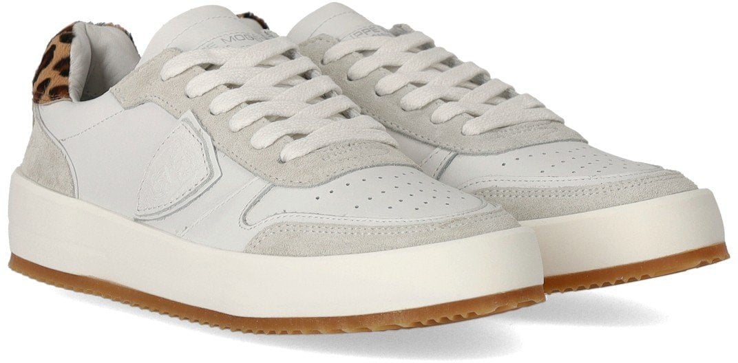 Philippe Model PHILIPPE MODEL NICE LOW ANIMALIER SNEAKER Wit