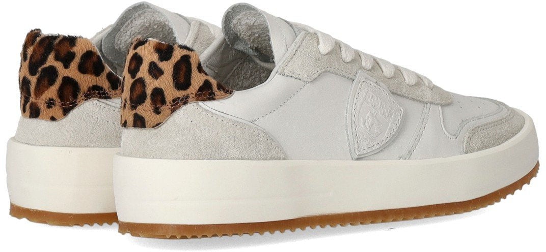 Philippe Model PHILIPPE MODEL NICE LOW ANIMALIER SNEAKER Wit