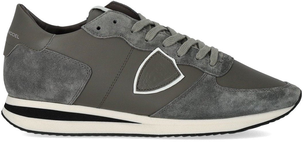 Philippe Model PHILIPPE MODEL TRPX LOW GREY SNEAKER Grijs
