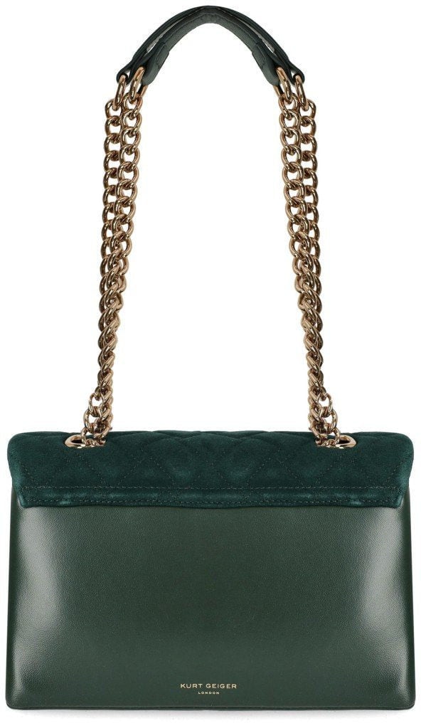 Kurt Geiger London KURT GEIGER KENSINGTON LARGE SHOULDER BAG Groen