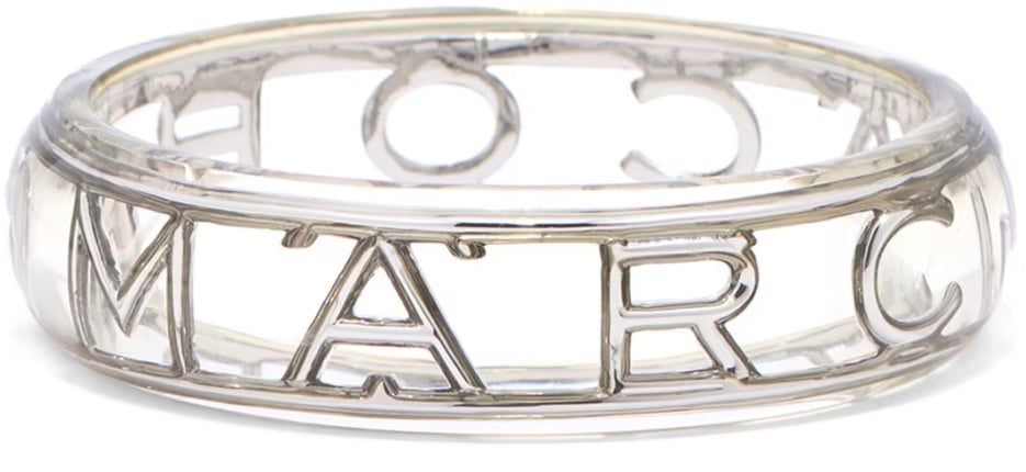 Marc Jacobs The Monogram Bangle Bracelet Zilver