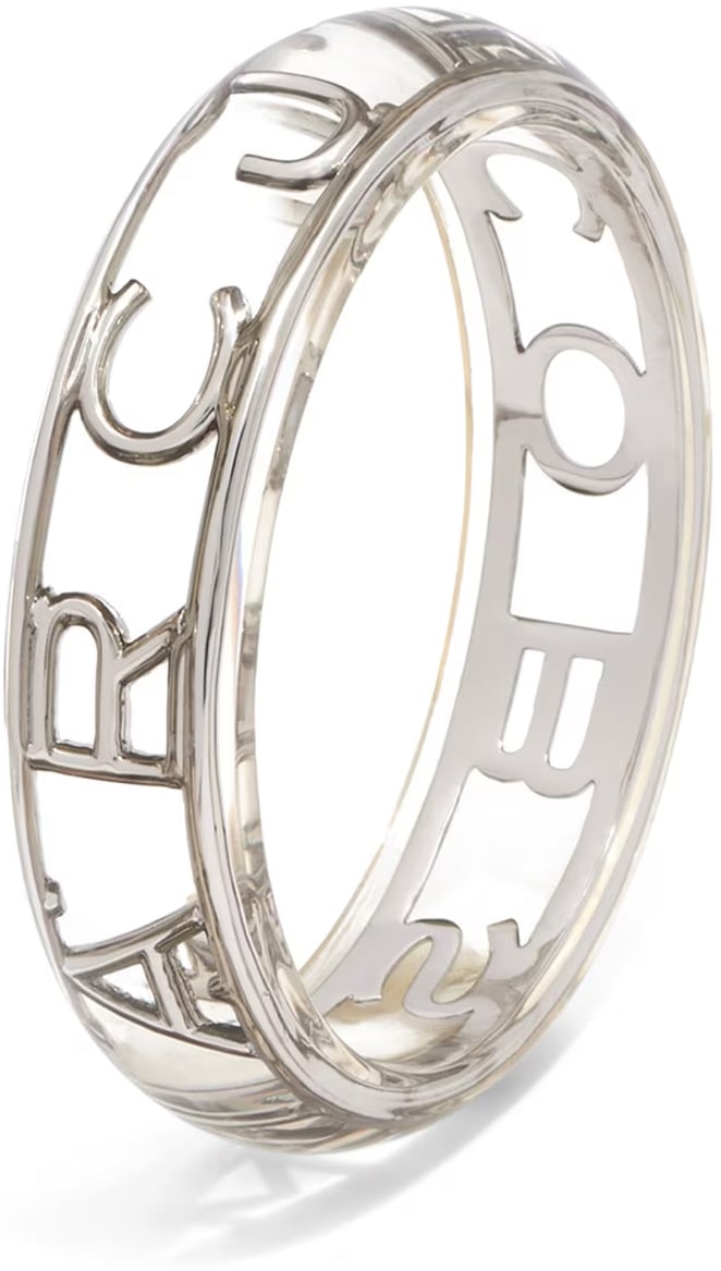 Marc Jacobs The Monogram Bangle Bracelet Zilver