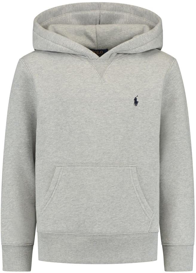 Ralph Lauren Ls Po Hood-tops-knit Grijs