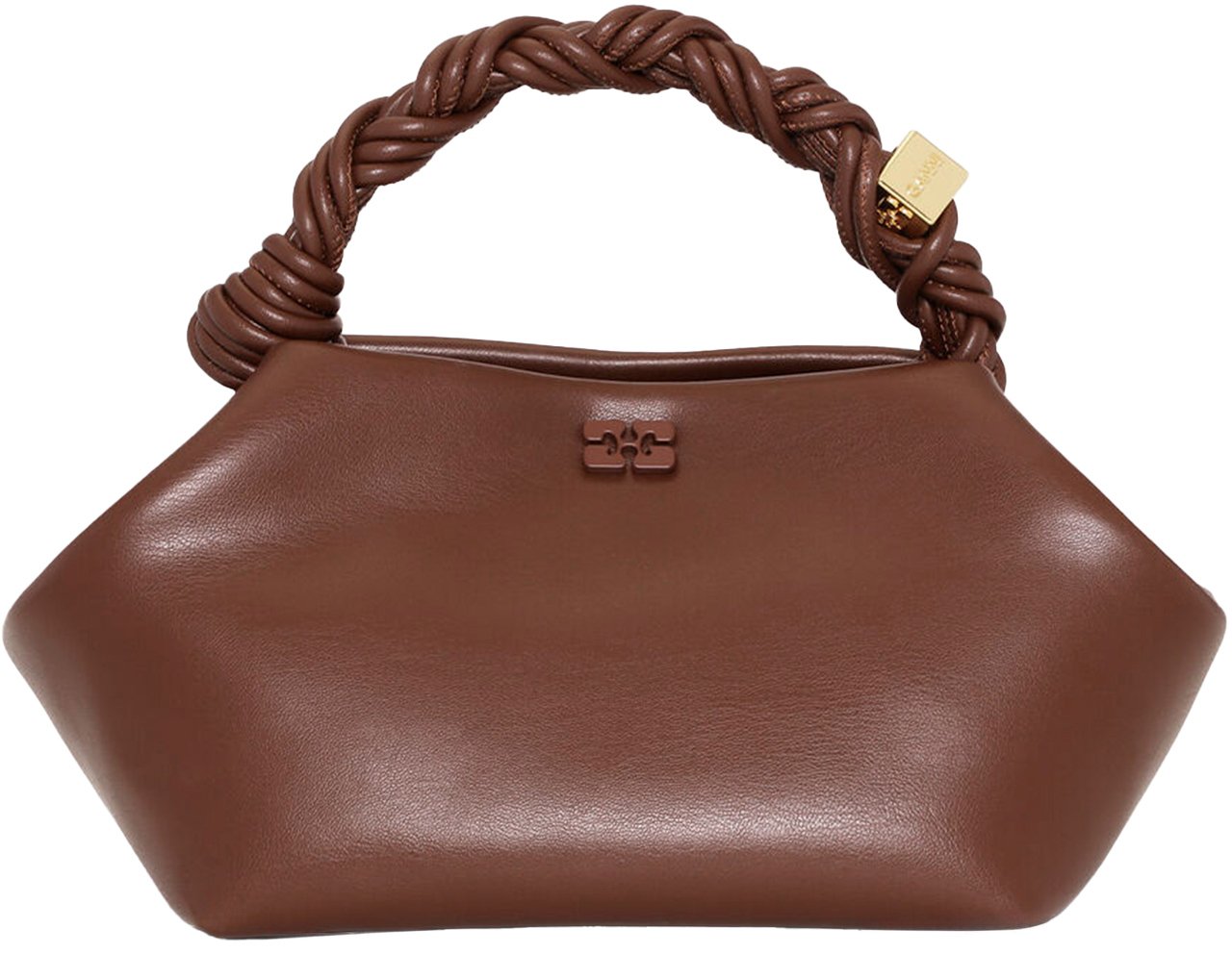 Ganni Bags Chocolate Fondant Bruin