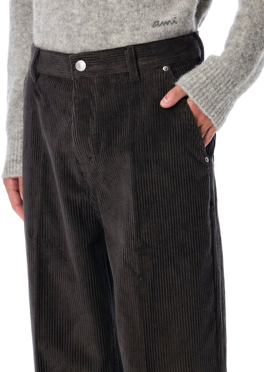 AMI Paris Trousers Grey Grijs