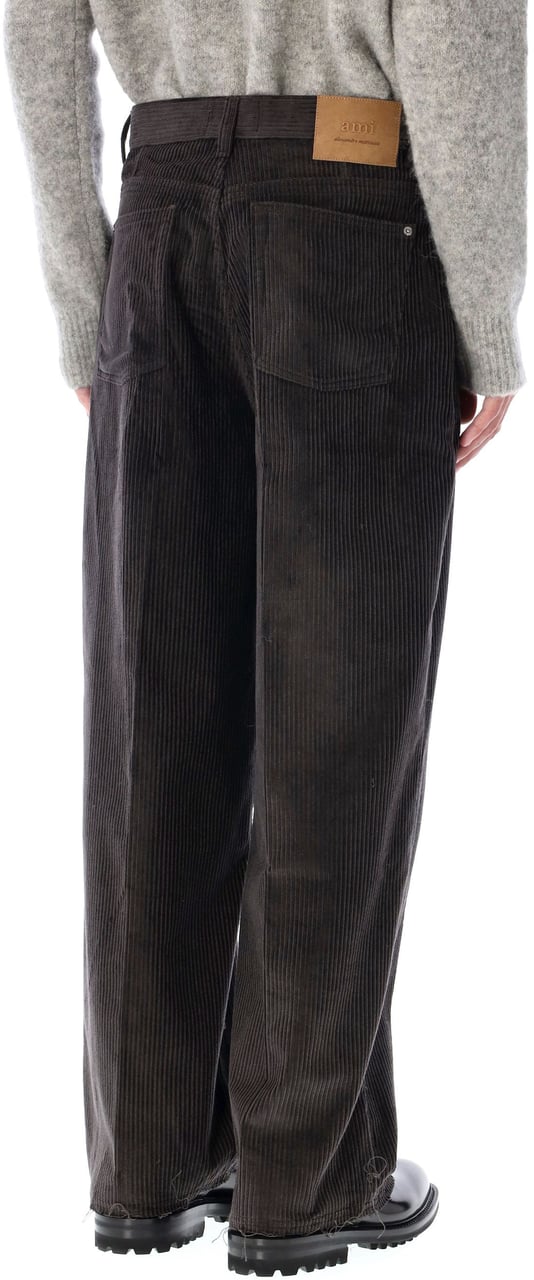 AMI Paris Trousers Grey Grijs