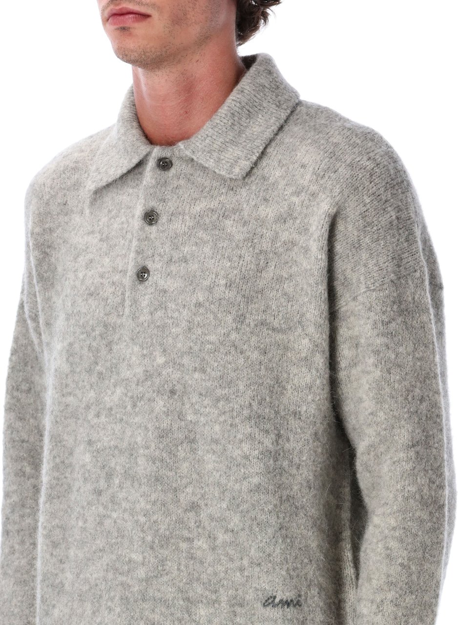 AMI Paris Sweaters Gris Grijs
