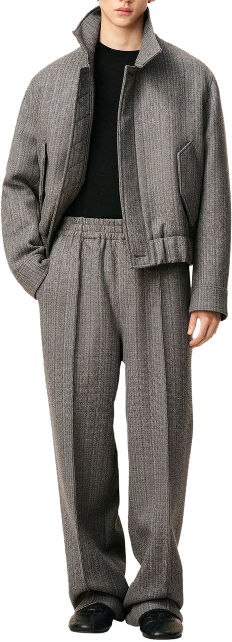 AMI Paris ELASTIQUE PANTS GREY Grijs