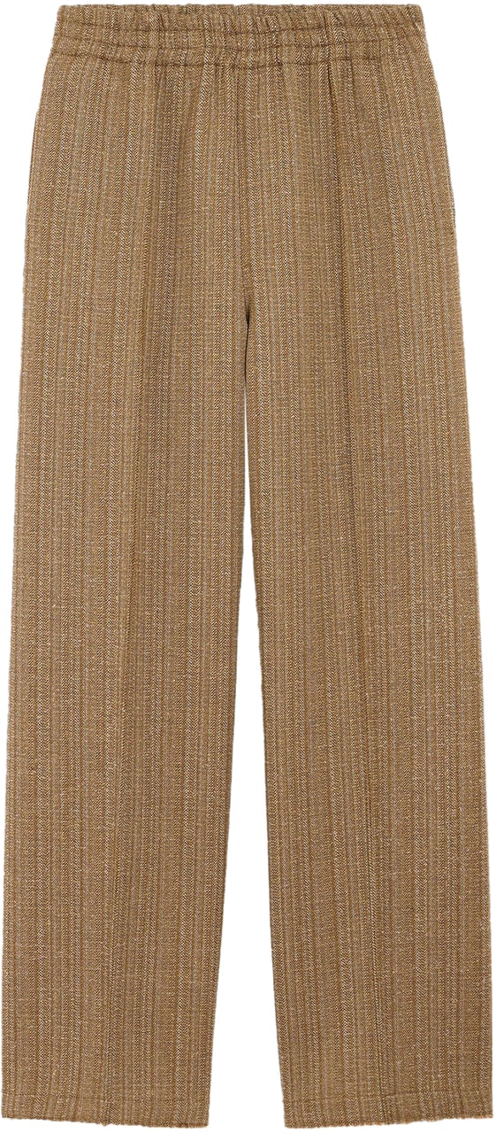 AMI Paris ELASTIQUE PANTS DARK BEIGE Beige