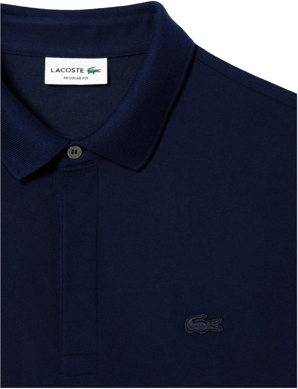 Lacoste Regular Fit HP Lange Mouw Polo Navy Blauw