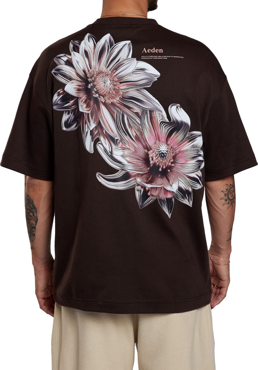 Aeden Chromer Tee Ganache Bruin