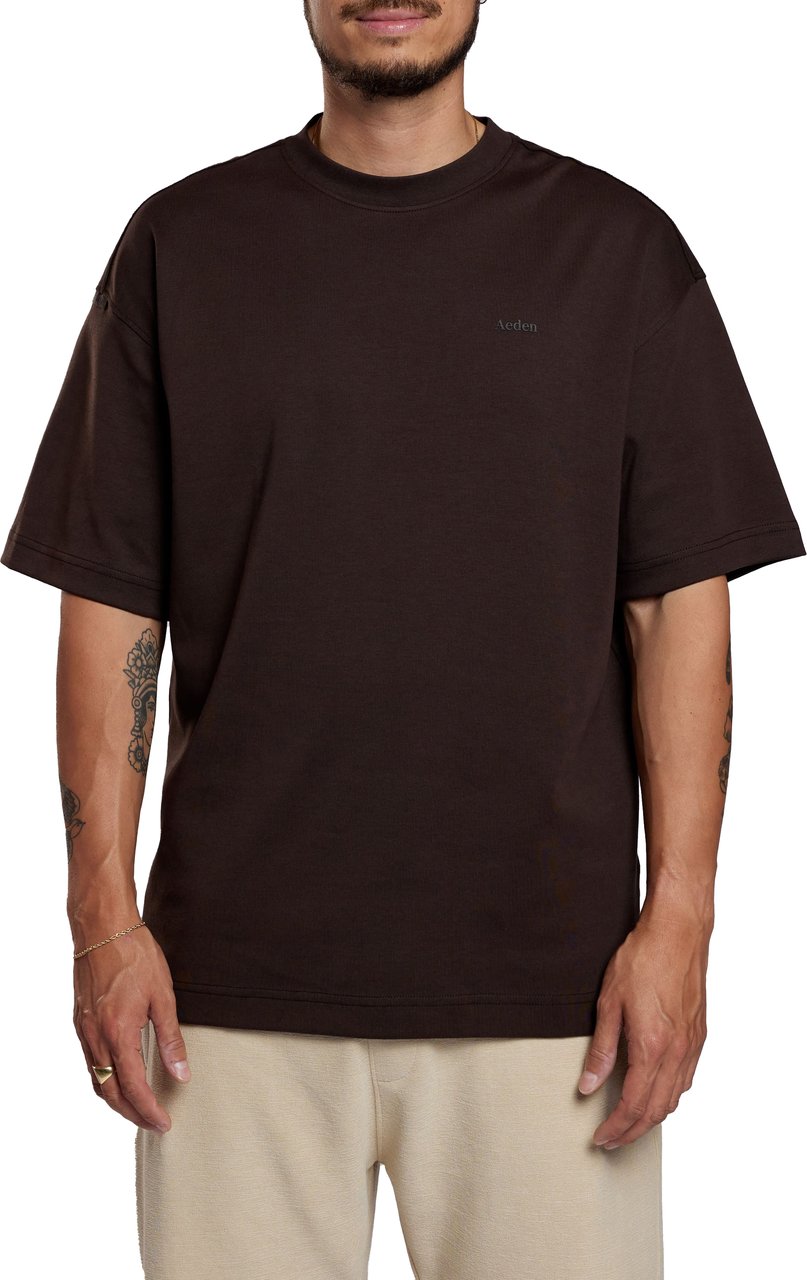 Aeden Chromer Tee Ganache Bruin