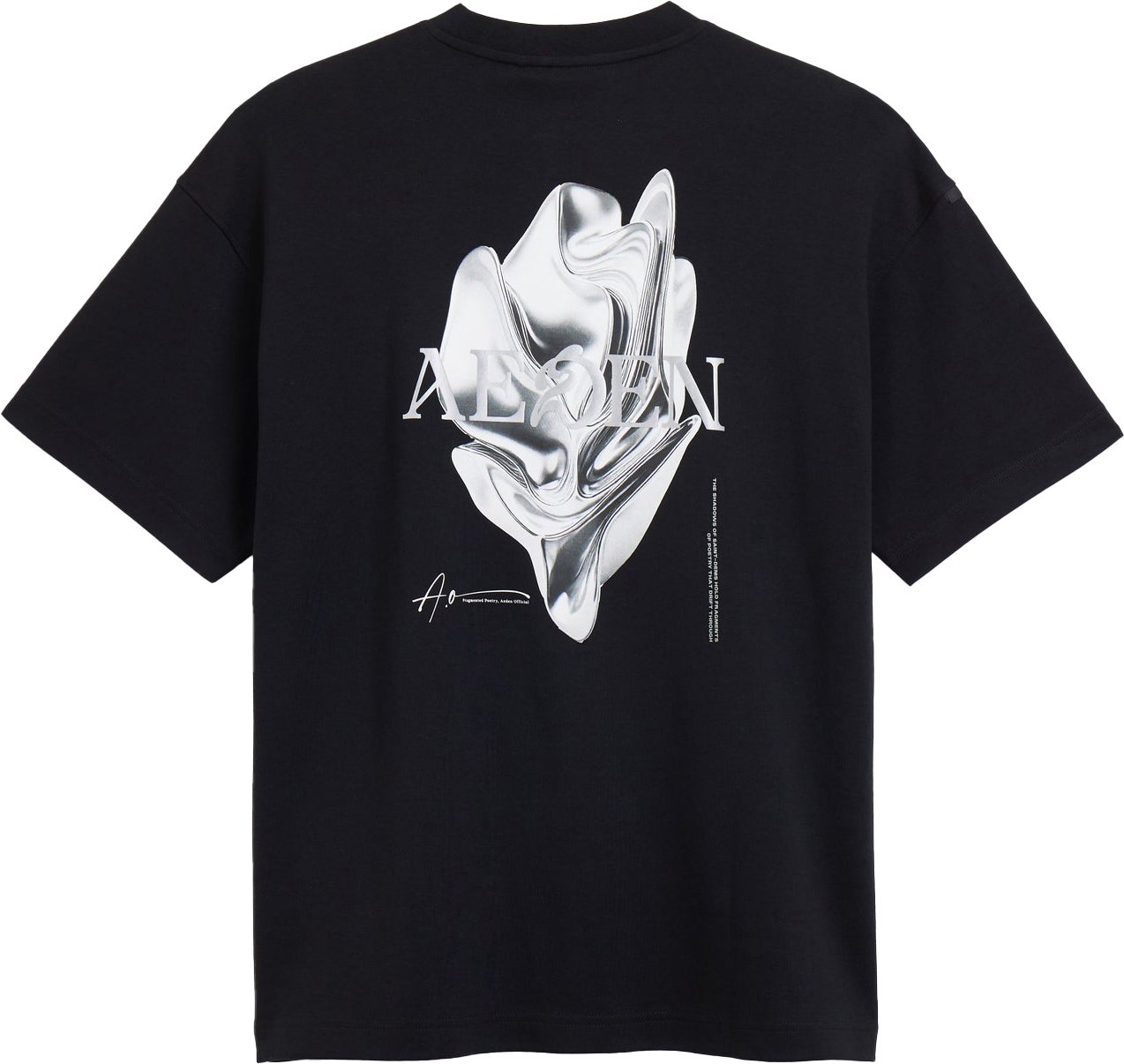 Aeden Mickey Tee Black Zwart