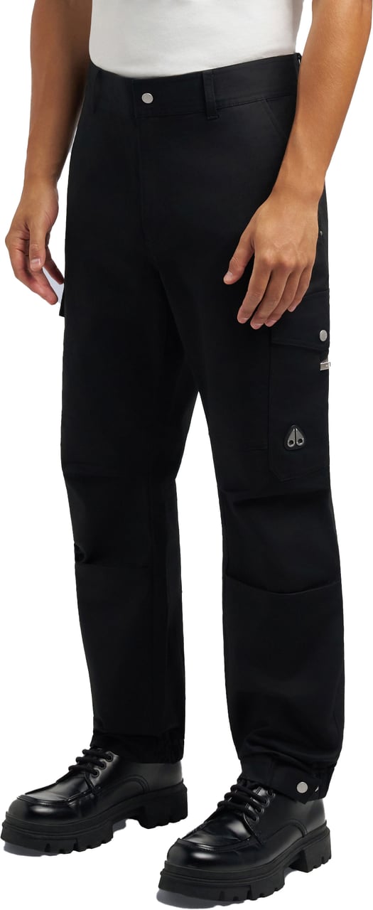 Moose Knuckles Brady Cargo Pants Black Zwart