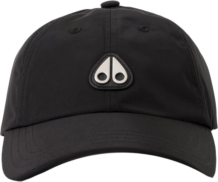 Moose Knuckles Crescent Logo Cap Black Zwart